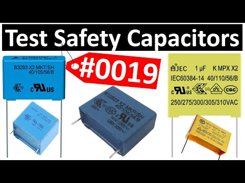 #0019 Electronic Components: How to Test X2 Safety Capacitors with a Multimeter the RIGHT Way