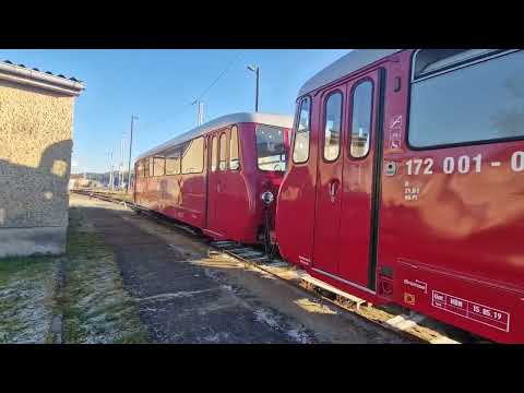 Nikolausexpress auf der Hafenbahn Neustrelitz
