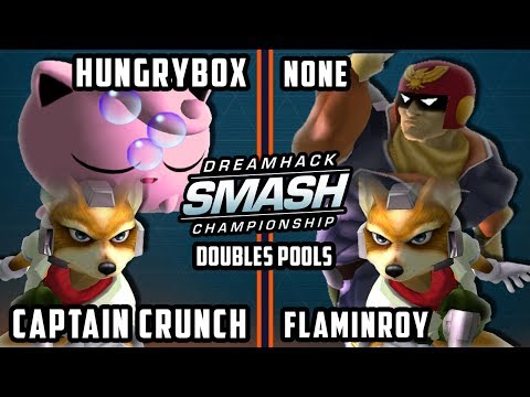 DHATL 17 Melee - Liquid`Hungrybox & Liquid`Crunch Vs. ALG | n0ne & FlaminRoy - Doubles Pools - SSBM