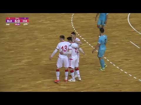 ELIMINATÓRIAS UEFA FUTSAL EURO 2022 - BIELORRÚSSIA 14 X 0 ISRAEL