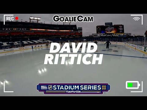 David Rittich Goalie Cam | 2022 Stadium Series