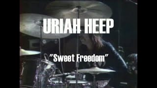 Uriah Heep. &quot;Sweet Freedom&quot; 1974. At Shepperton.