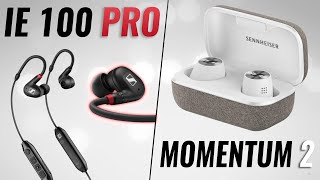 Video thumbnail for Why IEM’s Are Better Than True Wireless. Sennheiser IE 100 Pro vs Momentum 2 by Picky Audio