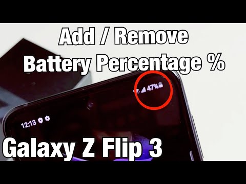 Galaxy Z Flip 3 How to Insert SIM Card Check Mobile Settings