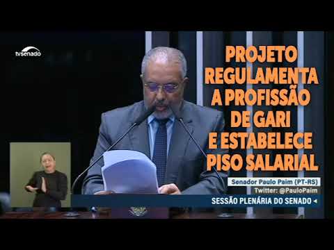 Projeto regulamenta a profissão de gari e estabelece piso salarial