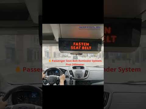 Passenger Seat Belt Reminder System聽 馃毃(First 500 Meter)