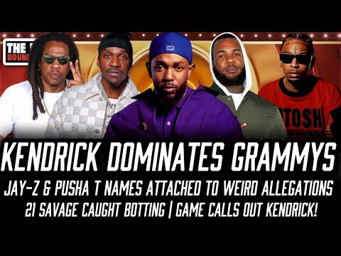 Kendrick Lamar Dominates Grammys | Game vs Kendrick | Jay Z Pusha T Allegations | 21 Savage Botting