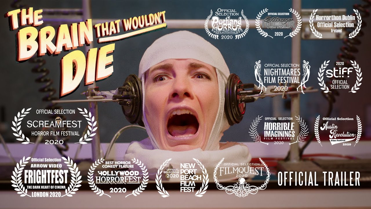THE BRAIN THAT WOULDN’T DIE Official Trailer (2020) B Movie