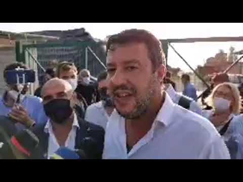 SALVINI A GIULIANO "QUESTO GOVERNO HA TOLTO 21 MILIONI DI € PER LE BONIFICHE DALLA TERRA DEI FUOCHI"