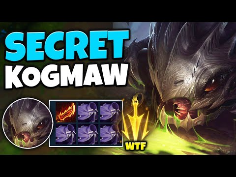 This forbidden Kog'Maw tech gets you full build in 17 minutes and it's not balanced