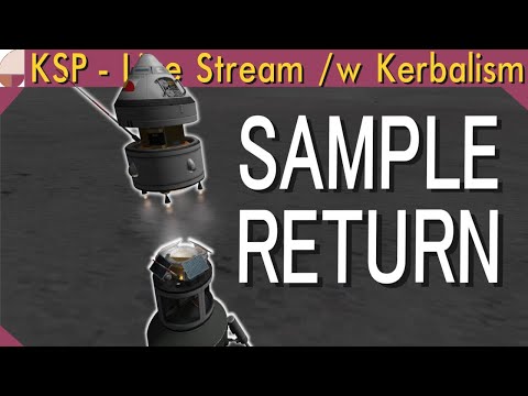 Mun Program - Part 3 | KSP Live Stream (1.11.1)