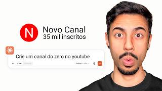 Deixei o Claude criar um canal do zero no YouTube e foi isso que aconteceu...