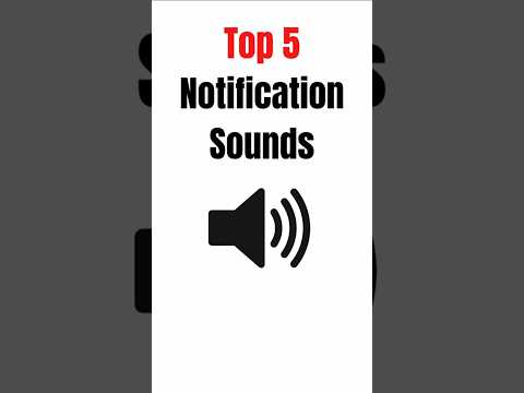 Top 5 Notification sounds 🔊 #shorts