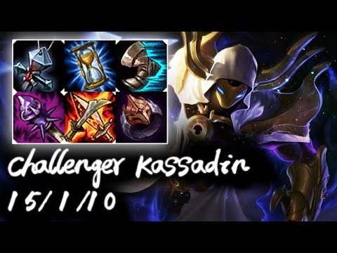Challenger Kassadin Mid vs Azir | Korea High Elo Replays