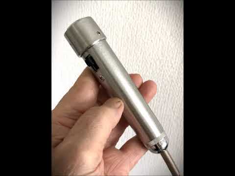 Share Vintage 1960's Calrad 500C Slim-Line Crystal Microphone, works w/R cable (Hear) image 4