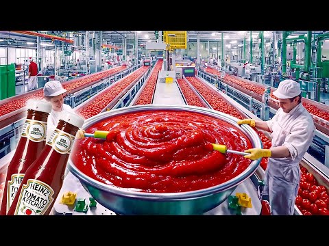 The Secret Journey of Tomato Ketchup| Behind the Scenes of Ketchup Production | The Decode Lab