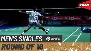 YONEX All England Open 2022 | Lakshya Sen (IND) vs Anders Antonsen (DEN) [3] | Round of 16 video