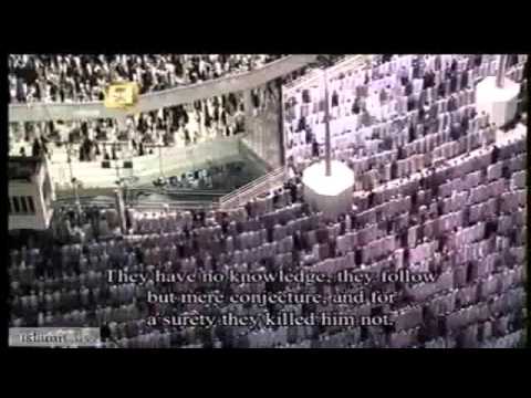 Isain të birin e Merjemes, Pejgamberin e Perëndisë”. Por, ata as nuk kanë mbytur as nuk e kanë varë,