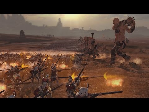 10500 HANDGUNNERS vs 39 GIANTS - Total War: WARHAMMER