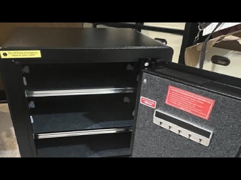 Kavey Home Safe with Backlit Touch Screen Keypad, Dual Alarm System Review