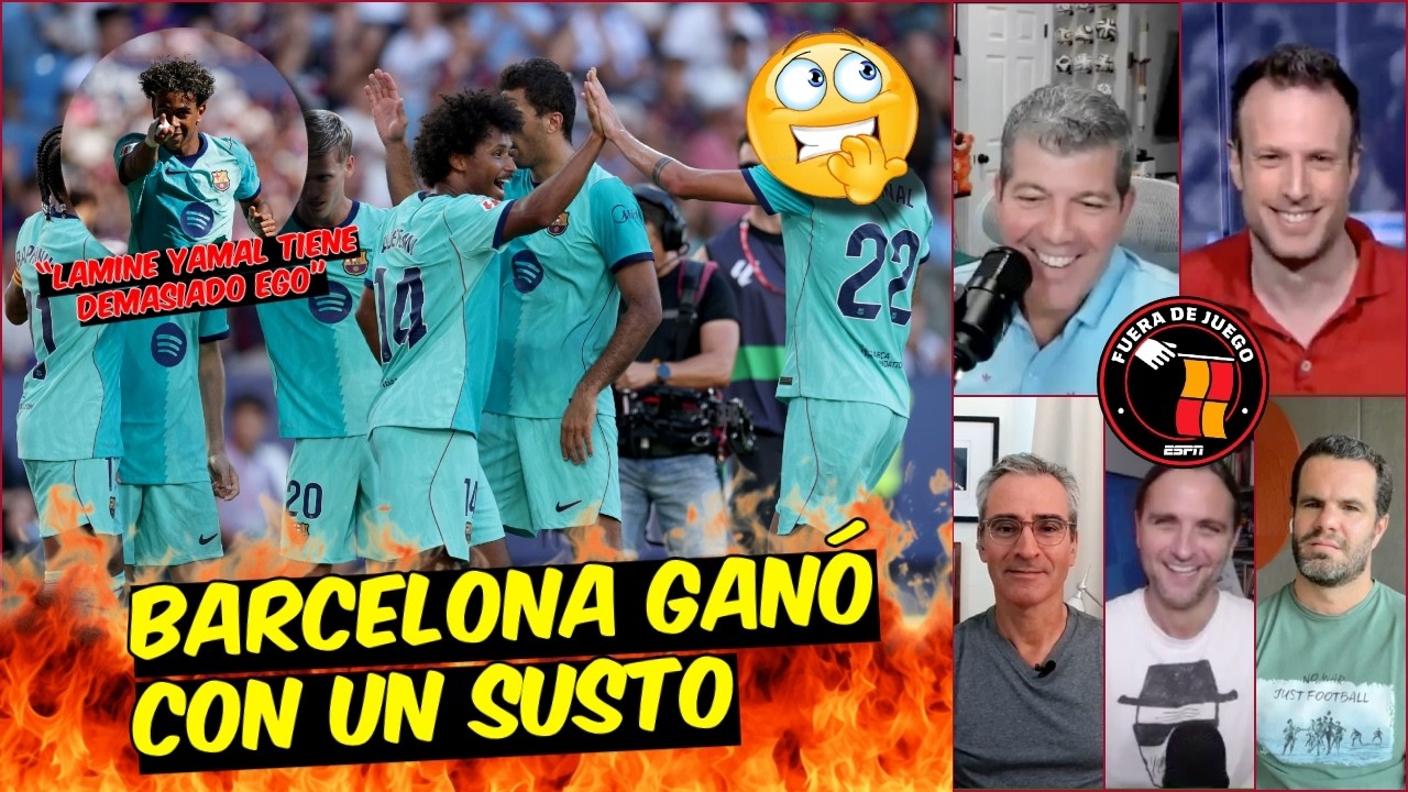 BARCELONA jugó un PARTIDO HORRIBLE ante el LEVANTE y CAERÁ contra los GRANDES | Fuera De Juego