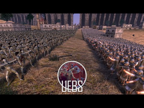 5,000 Elven Huntress VS. 5,000 Roman Archer - UEBS
