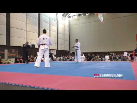 IKO EC 2016, 1 round  -80 Dilyan Ivanov (Bulgaria) - Michael Vanderbeck (Belgium, aka)