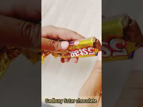 cadbury 5 star chocolate 10रु pack unpacking । कैडबरी 5 स्टार चॉकलेट😋😛😋 #shorts