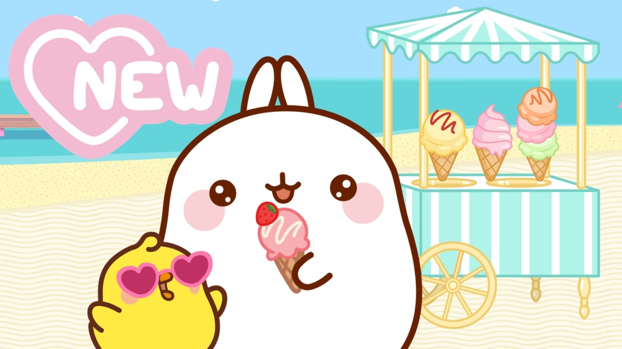 Best Ice Cream Flavors for Summer! 🍦☀️ Molang’s Delicious Ice Cream Compilation
