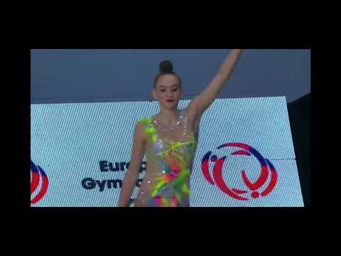 Karina Gerkman Salauyova SLO Clubs Q - European Championships 2022 Tel Aviv