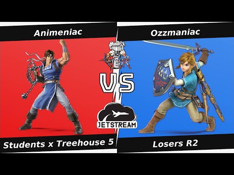 Students x Treehouse 5 Losers R2 - Animeniac (Richter) Vs. Ozzmaniac (Link) Smash Ultimate - SSBU
