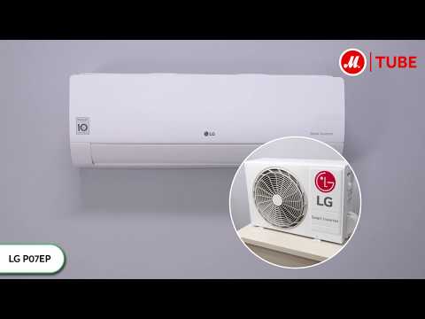 Кондиционер LG P09SP белый - Видео