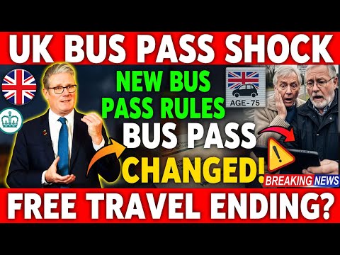 💥 URGENT UK Bus Pass Rule Change | From Jan 2026 | Free Travel May Be Affected