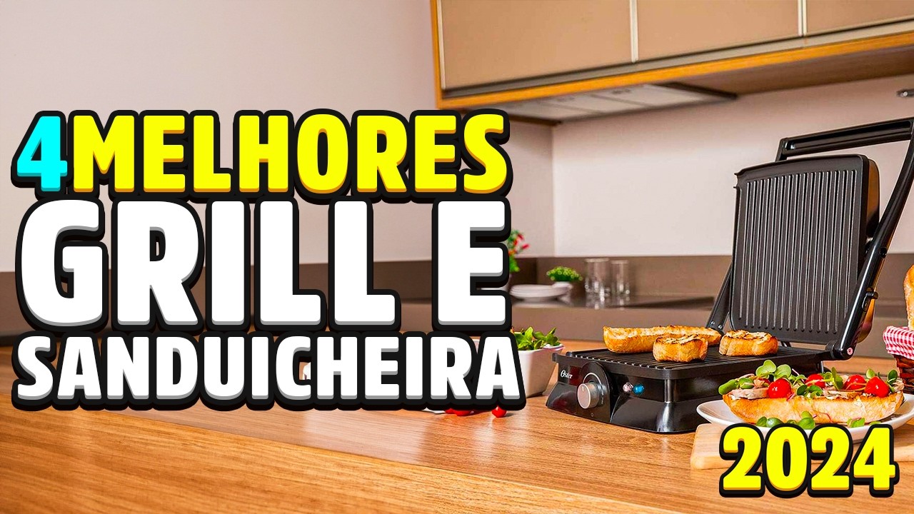🔥 Qual Melhor Sanduicheira Grill 2024? 🔌 Melhor Sanduicheira com Grill Elétrica Custo Benefício!