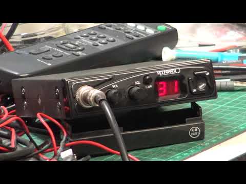 Moonraker Minor II late version UK CB27/81 (mobile) - On The Air Test