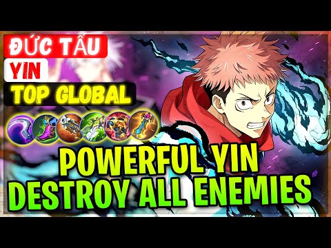 Powerful Yin Destroy All Enemies [ Top Global Yin ] Đức Tấu - Mobile Legends Gameplay Emblem Build