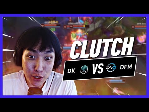 THE CLOSEST GAME AT MSI 2021 DK VS DFM | Doublelift