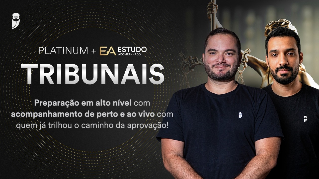 Preparação alto nível acompanhamento de perto e ao vivo com quem já trilhou o caminho da aprovação!