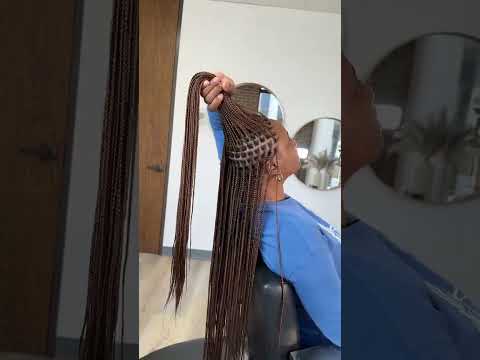 Latest knotless braids hairstyles for ladies 2024#knotlessbraid #knotless #, knotlessboxbraids