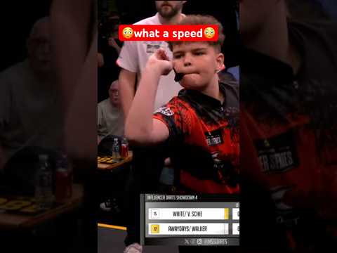 180 faster than Ricky Evans?!😳Jayden Walker unbelievable darts Dart #darts #rapidricky live
