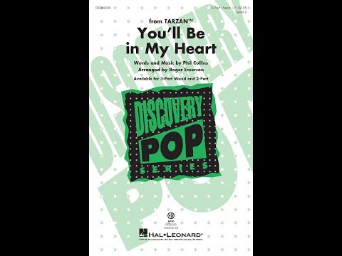 You'll Be in My Heart (3-Part Mixed Choir) - Arranged by Roger Emerson