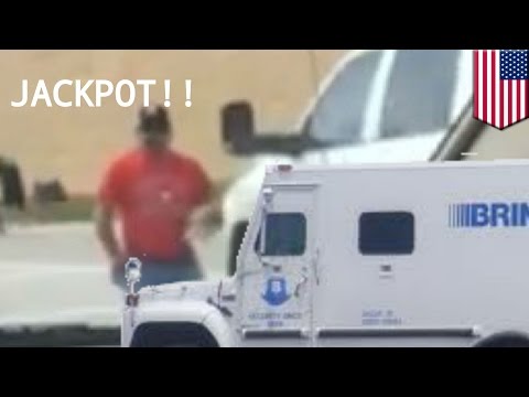 Armored car spills 'free money' all over Texas highway, money grabbing motorists snarl traffic