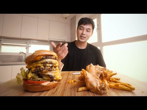 Yikes: Dude Eats 6×6 Cheeseburger