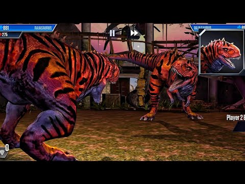 RAJASAURUS MAX LEVEL 40 - NO VIP NO HACK - JURASSIC WORLD THE GAME #42