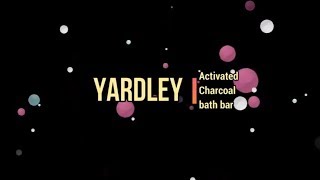 Yardley Activated Charcoal Bath bar