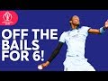 Hits The Bails And Goes For 6 Unbelievable Delivery By Jofra Archer ICC Cricket World Cup 2019