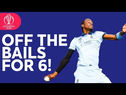 Hits The Bails And Goes For 6! | Unbelievable Delivery by Jofra Archer | ICC Cricket World Cup 2019