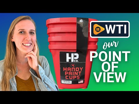 Handy Paint Cup Holds 16 oz. of Paint or Stain - WTI product video review