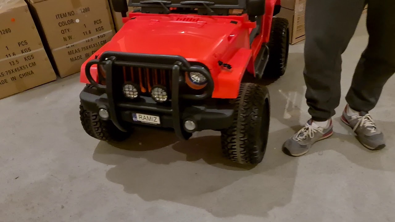 Jak sparować pilot w Jeep Monster 4x4 na akumulator, jak połączyć pilot w aucie dla dziecka 🚘🚘🚘