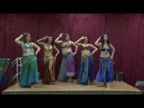 Spirited Sapphires Perform "Roh El Samara"